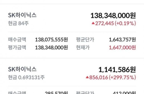 "융자 끼고 23억 풀매수" SK하닉 '몰빵'했던 그 공무원 '빚투' 인증