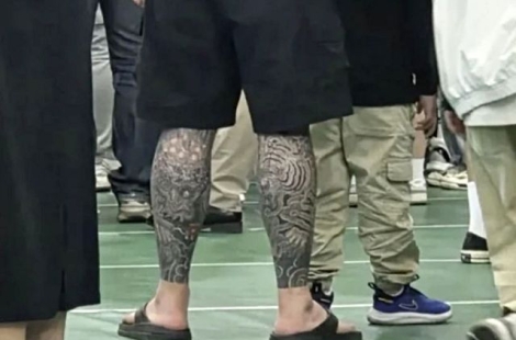 "애들 앞에서?" "부끄러움은 자식 몫"…'온몸 문신' 아빠에 '시끌'