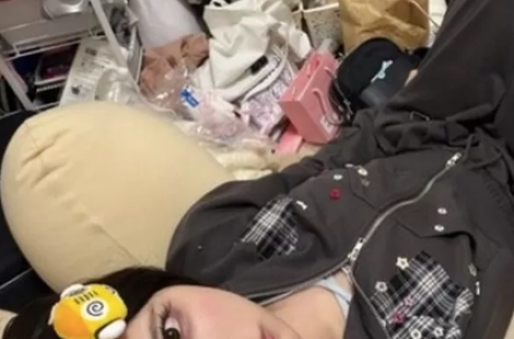 걸그룹 멤버 방에 저거 뭐야?…무심코 찍어 올린 사진에 누리꾼 "쓰레기집" 경악