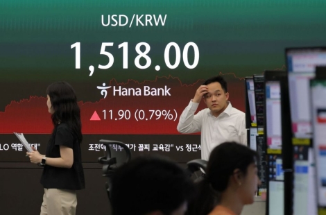 1520원 육박한 환율에…외환당국 "필요시 단호 조치" 구두개입
