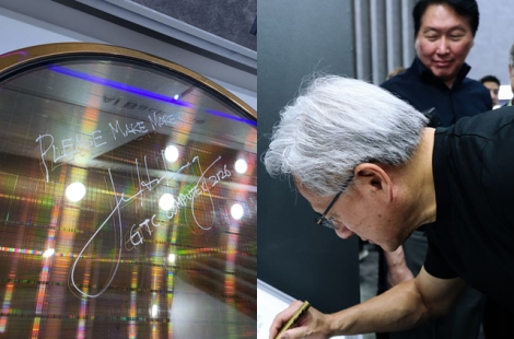 "제발 더 만들어줘"…젠슨 황, SK하이닉스 HBM에 또 한번 러브콜 '각인'(종합)
