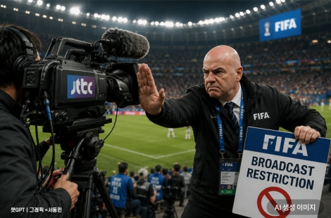 월드컵 중계 중단 위기…JTBC, FIFA에 중계권료 못 냈다