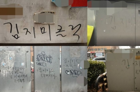 "'김지미'가 누구야?" 서울 도심 뒤덮은 이름 하나, 누가 왜 썼나
