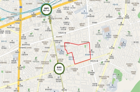중랑구, 면목역 1·2구역 37층 959세대 사업시행인가