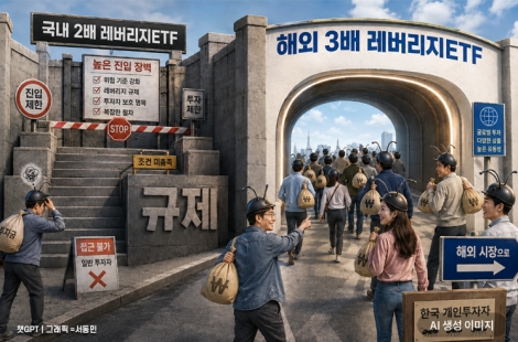 "폭락 매운맛보더니 간 커졌나" 2배 레버리지 막자 3배 짜리로 날아간 개미들