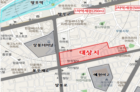 중랑구, 상봉13구역 재개발 조합설립인가…37층 1249세대