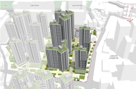 노원 상계한신 1·2차, 1140세대 단지로 재탄생
