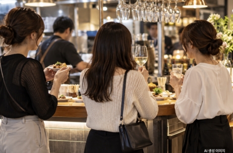 "이 좋은 걸 아저씨들만 즐겼다고?"…2030 여자들, 서서 '홀짝' 위로 받네