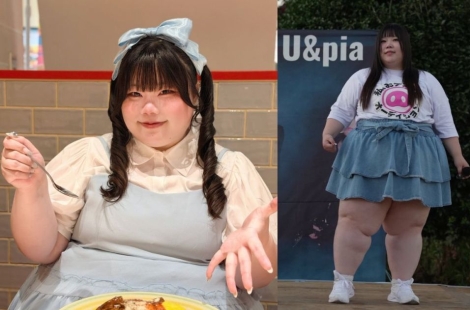"걸그룹은 모두 날씬해야 하나요?" 148㎝·132kg 日 여성의 당당한 아이돌 도전