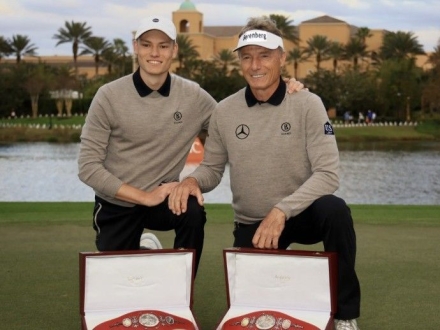 랑거 부자 3연패 도전…우즈 부자 불참