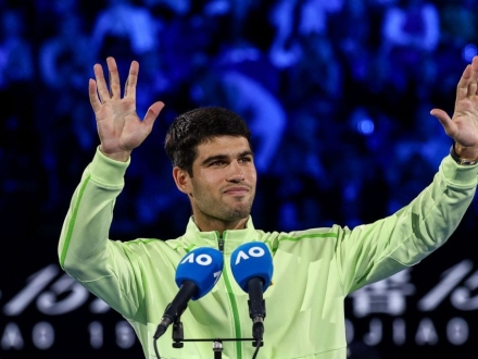 세계랭킹 1위 알카라스 "테니스가 골프보다 어렵다"