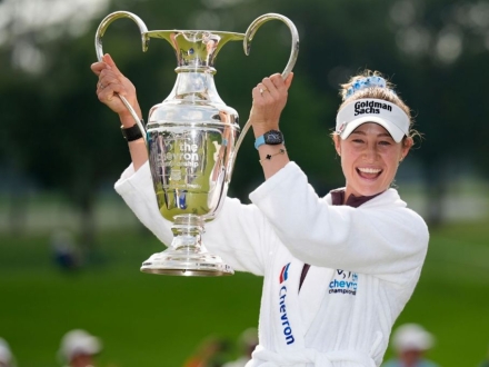 코르다, 내가 호수의 여인…세계랭킹 1위 등극