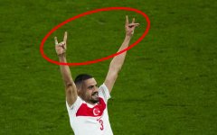 "참 나쁜 손가락"…튀르키예 골 세리머니에 독일 발끈