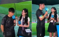 "사진 이해하면 한국 여자로서 현타 온다"…손흥민 '비매너 인터뷰' 논란