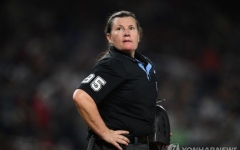 야구 한일전 첫 경기 주심에 'MLB 최초 여성 심판'