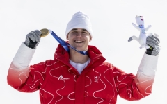 스위스 폰 알멘, 동계올림픽 첫 금메달 주인공