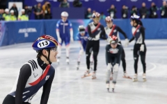 쇼트트랙 대표팀, 혼성계주 2000m 4강 진출