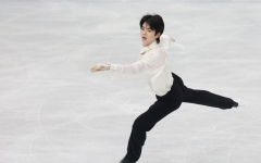 다 쏟아낸 차준환, 빙판서 환하게 웃었다…"0.98점차 4위? 후회는 없다"