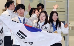 '금메달 3개' 밀라노·코르티나 올림픽 대한민국 선수단 귀국