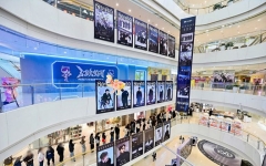 엑소, 중국 13개 도시 랩핑 팝업 60만명 방문