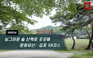 싱그러운 숲 산책로 곳곳에 문화유산…김포 58코스