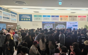 “高德国际新都市 Suja-in Punggyeongchae”样板房三天吸引逾1万人到访