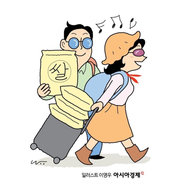 “10kg 넘게 쟁여와요” 日관광객, 韓쌀쇼핑 77배 늘었다