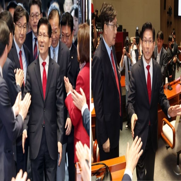 이렇게 들어왔다가…이렇게 나갔습니다