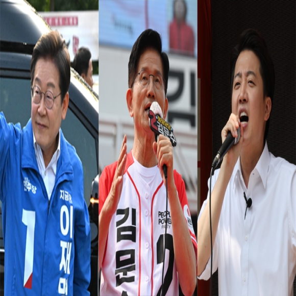 6·3 대선… 누구와 함께하시겠습니까