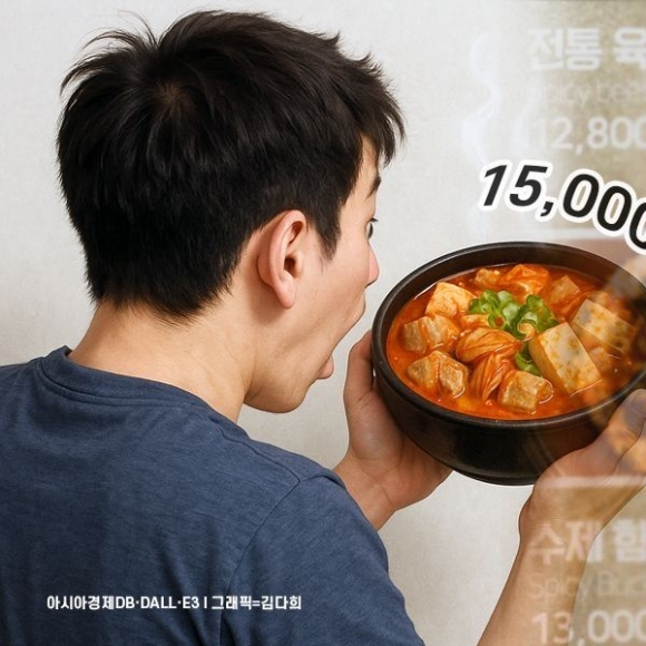점심 한끼 1만5000원…직장인 지갑 터는 이 동네는