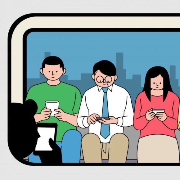 만원 전철? 앉아 갈 수 있는 법칙 있다