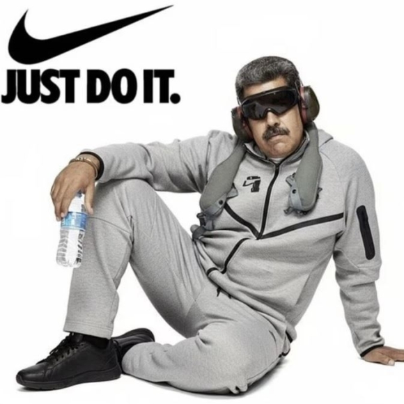 "마두로 형도 나이키는 못 참지"