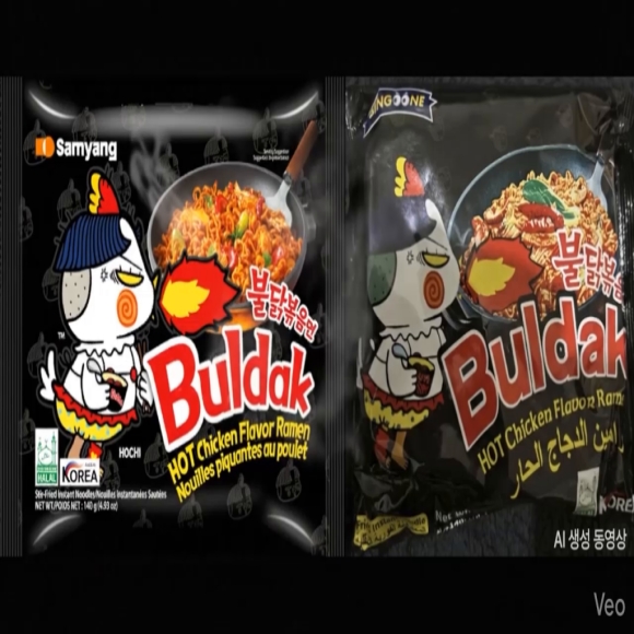 '불닭' 쫓던 삼양, 'Buldak' 쳐다본다