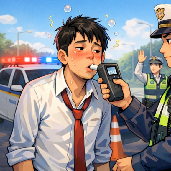 "제가요? 말도 안돼" 소주 마시고 8시간 푹 잤는데 삑! 면허정지