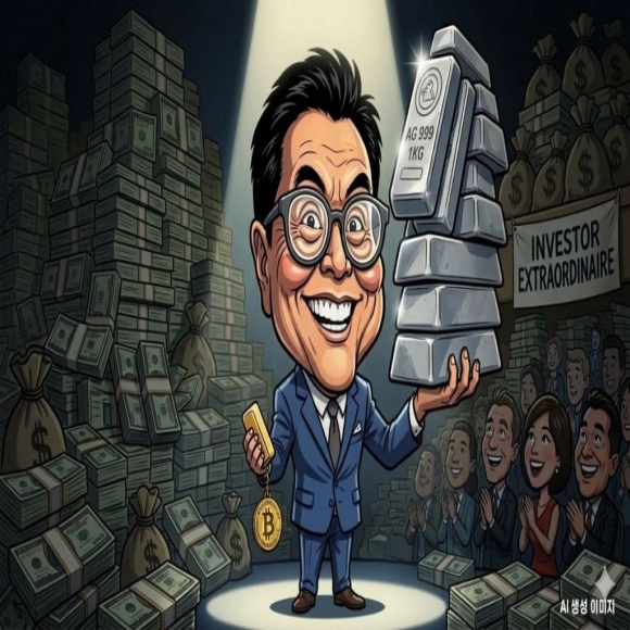 "당장 하루 굶더라도 은 사라"…부자아빠의 경고