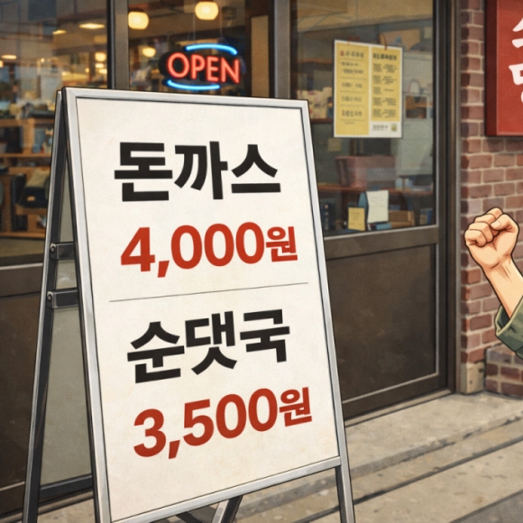 "돈까스 4000원, 순댓국 3500원 진짜 있어?"…고물가 시대 뜨는 '거지맵' 