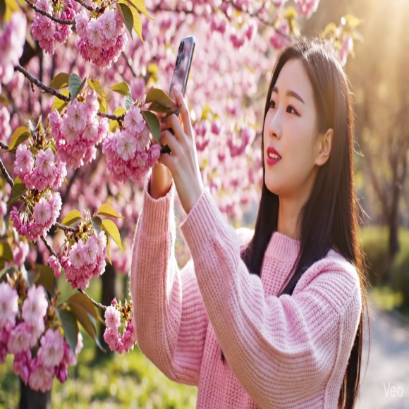 카메라로 벚꽃 찍으니… AI "일주일 후 만개합니다"