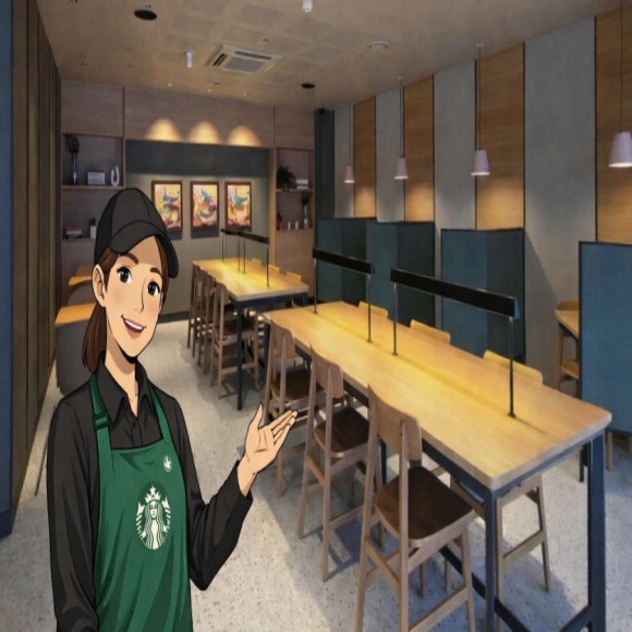 "민폐족?아닙니다"…스타벅스, 카공족 전용좌석 쫙