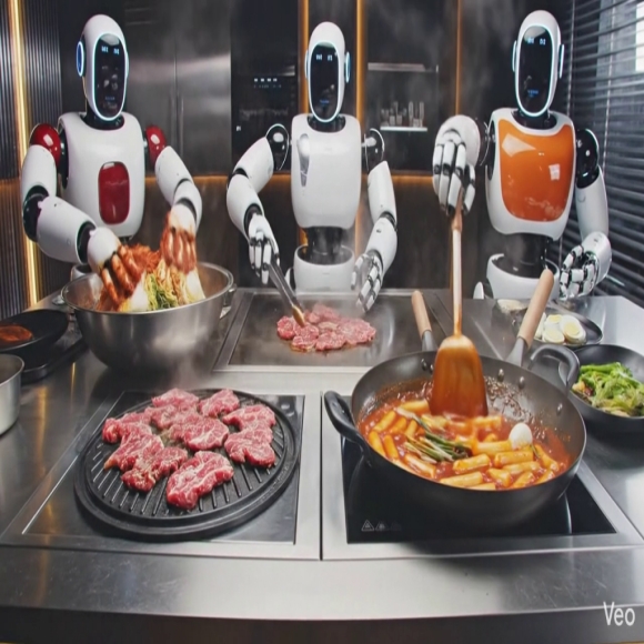 K요리봇, 비빔밥·불고기 만들 줄 알아야 살아남는다
