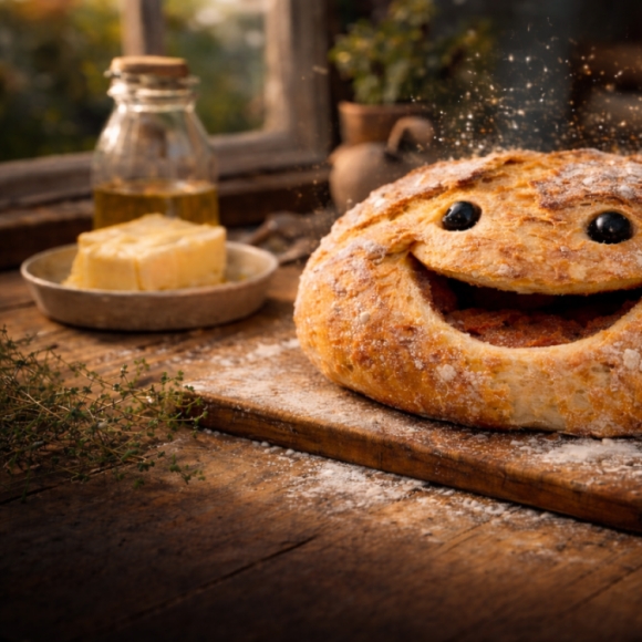 빵 하나에, 온동네가 빵긋 웃었다