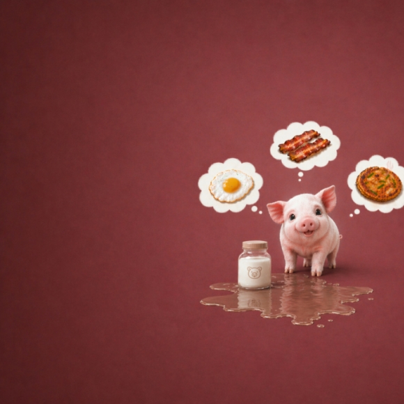 식재료인 척하면 '돼지'