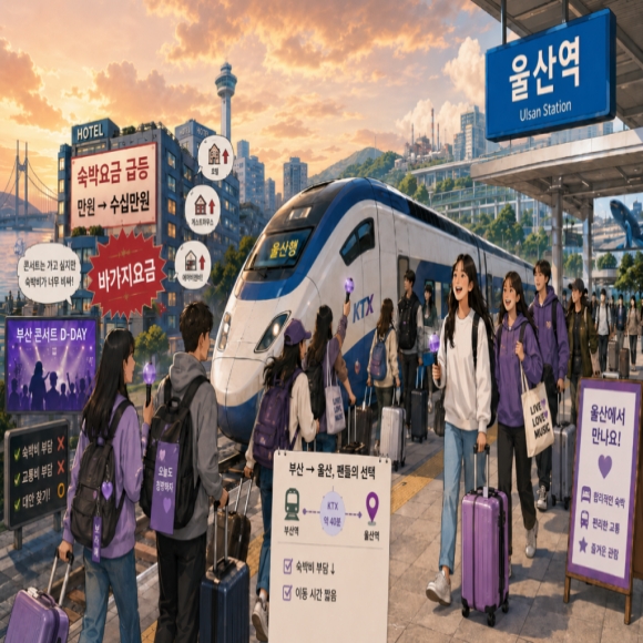 1박에 50만원? BTS 공연에 바가지 요금…"부산서 안 자면 되지 뭐"