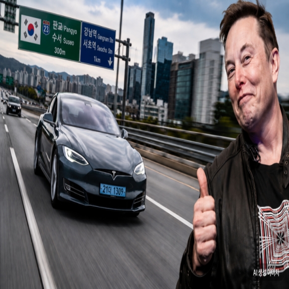 Surprise News: "Korea is Awesome"... Musk Gives a Shout-Out with Taegukgi