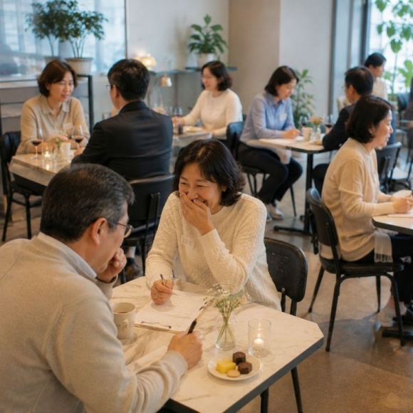 황혼빛 '나는 솔로'…"로테이션 소개팅 해보니"