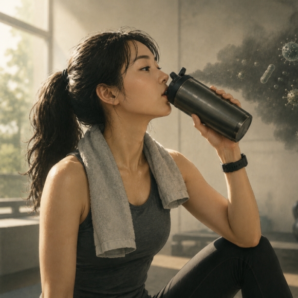 每天只用水冲洗，保温杯细菌“密密麻麻”……比马桶还脏