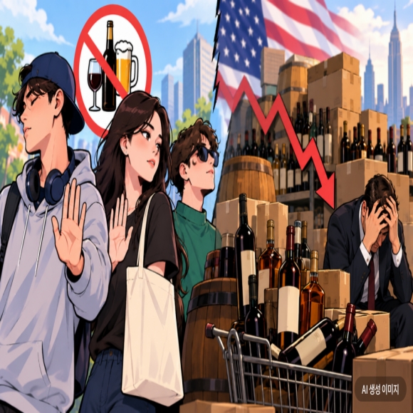 안 마시Z, 술 어쩌지?…美젊은층 탈음주에 쌓이는 술