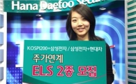 하나대투증권, 주가연계 ELS 2종 판매