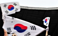 [포토] 한복 응원, '눈길끄네~'