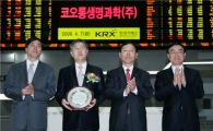 [포토뉴스]코오롱생명과학, 코스닥 신규 상장