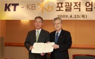 [포토뉴스]KT-KB국민은행 제휴식